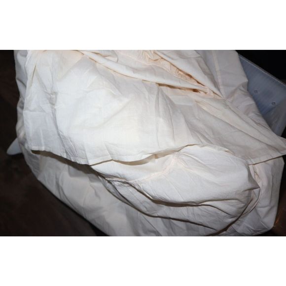 L*Space BAHDR22 Women's Sz Large Cream Bahia Open Back Peasant Maxi Dress $187 - Picture 10 of 13